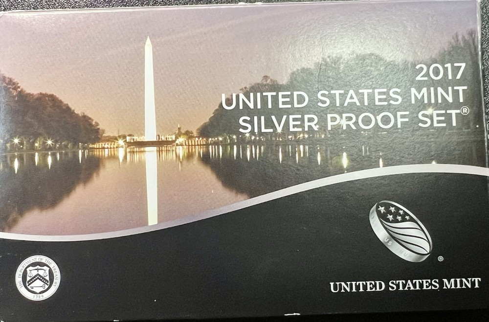 2017 S Silver Proof Set 10 Coin 90% Silver OGP COA US Mint