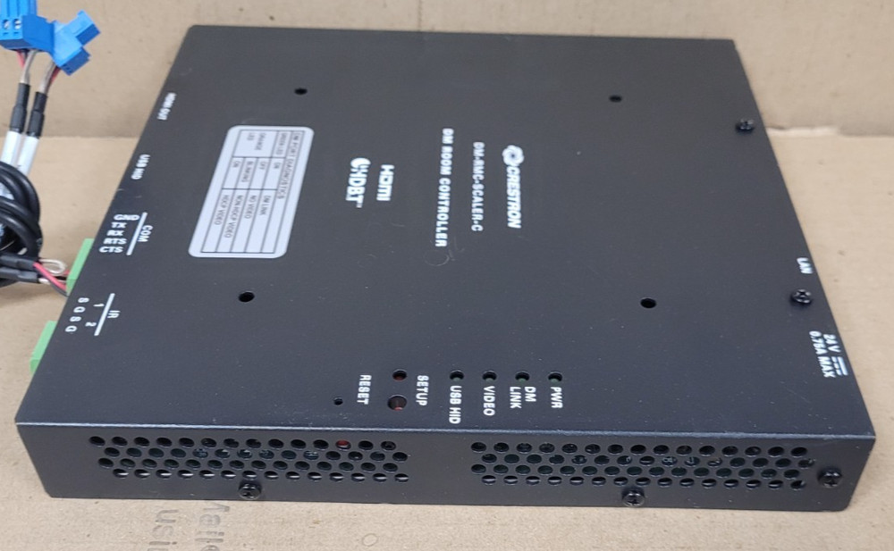 Crestron DM-RMC-SCALER-C W/AC-ADAPTER & CABLES