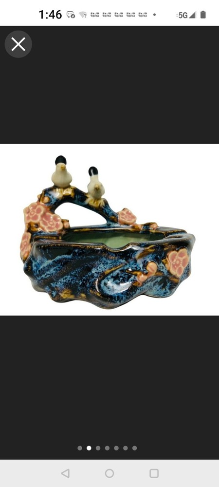 Rare Vintage Chinese Ashtray