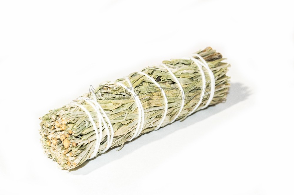 NessaStores Blue Sage Smudge Incense 4" Bundle (1 pc) #JC-73