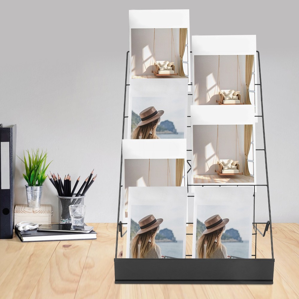 Wire Countertop Rack, Book Display Rack, Free Standing Comic Book Display Rack