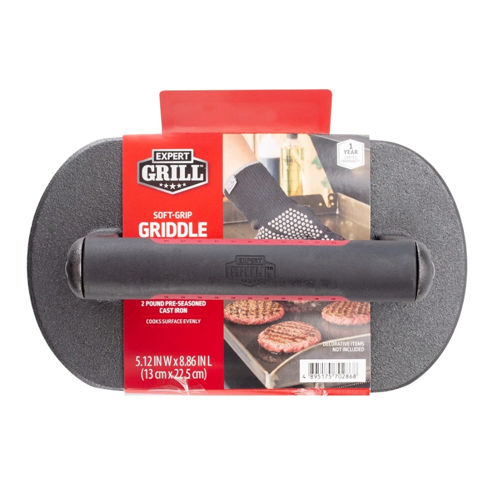 Expert Grill Heavy Duty Cast Iron Griddle Press