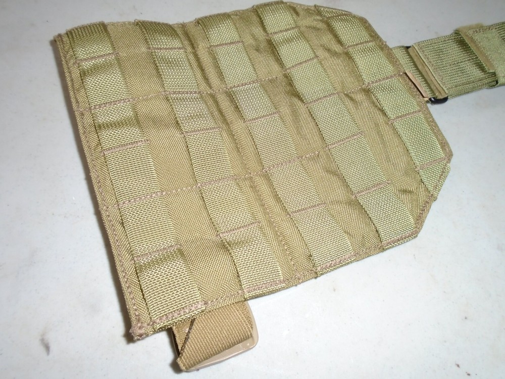 NEW Eagle Industries Molle Khaki Single Point Drop Leg Panel w/ Hip Extender