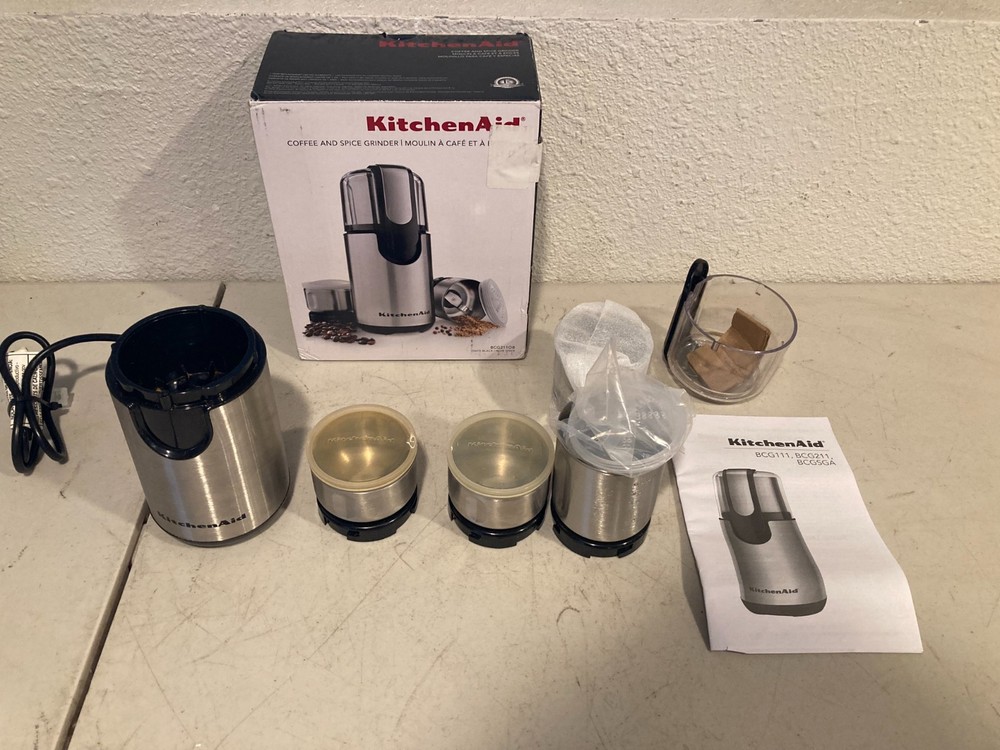 KitchenAid Coffee and Spice Grinder, BCG211OB