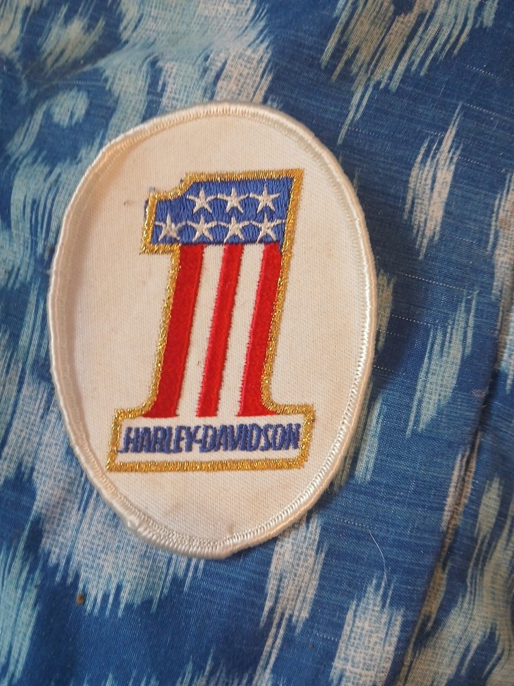 Old School HARLEY  DAVIDSON #1 Patch