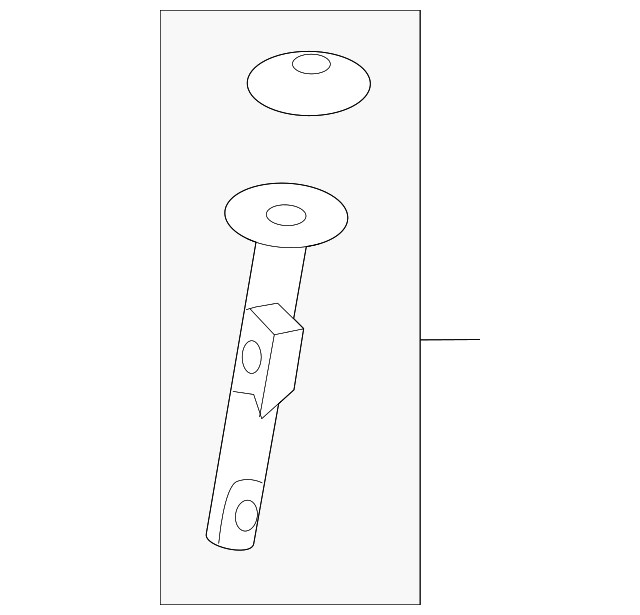 Genuine GM Headrest Guide 42913486