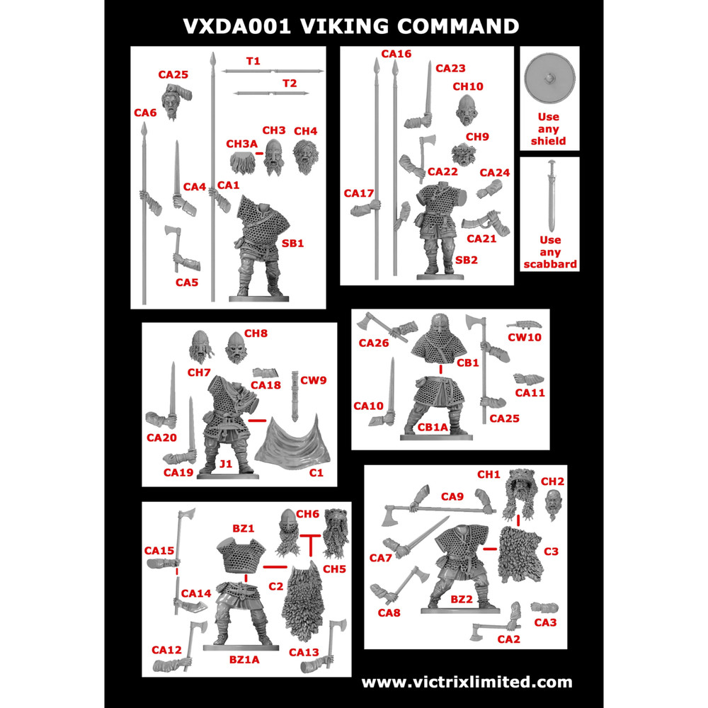 Victrix Miniatures Dark Ages - Vikings