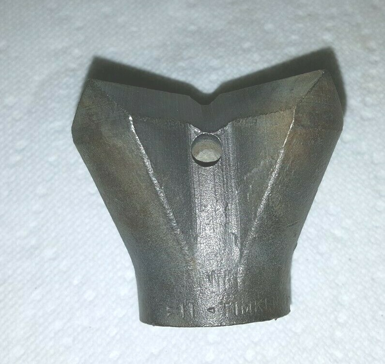 Timken Steel D Thread 2 5/8" Pneumatic Rock Drill Bit - USA