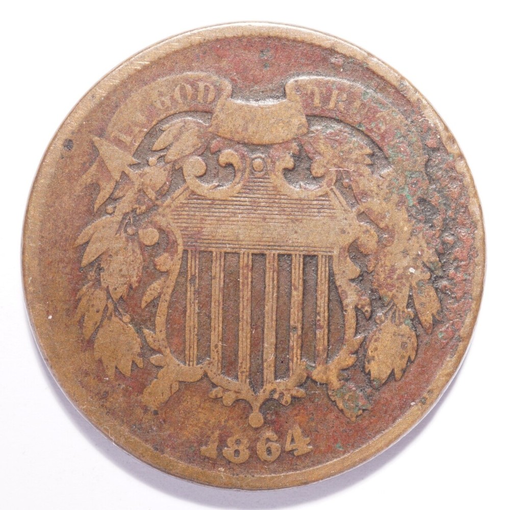 1864 2-Cent Piece