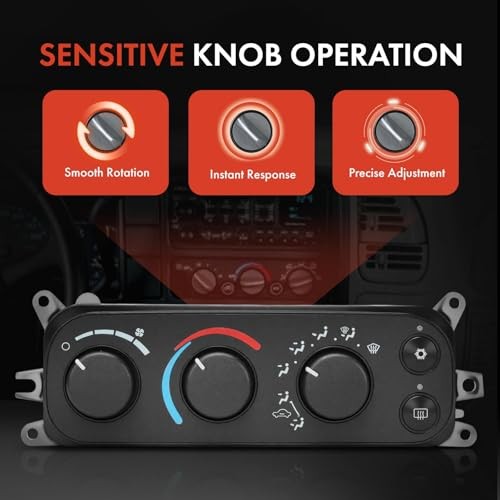 Heater Climate Control Panel Module Compatible with Dodge Ram 1500 2500 3500
