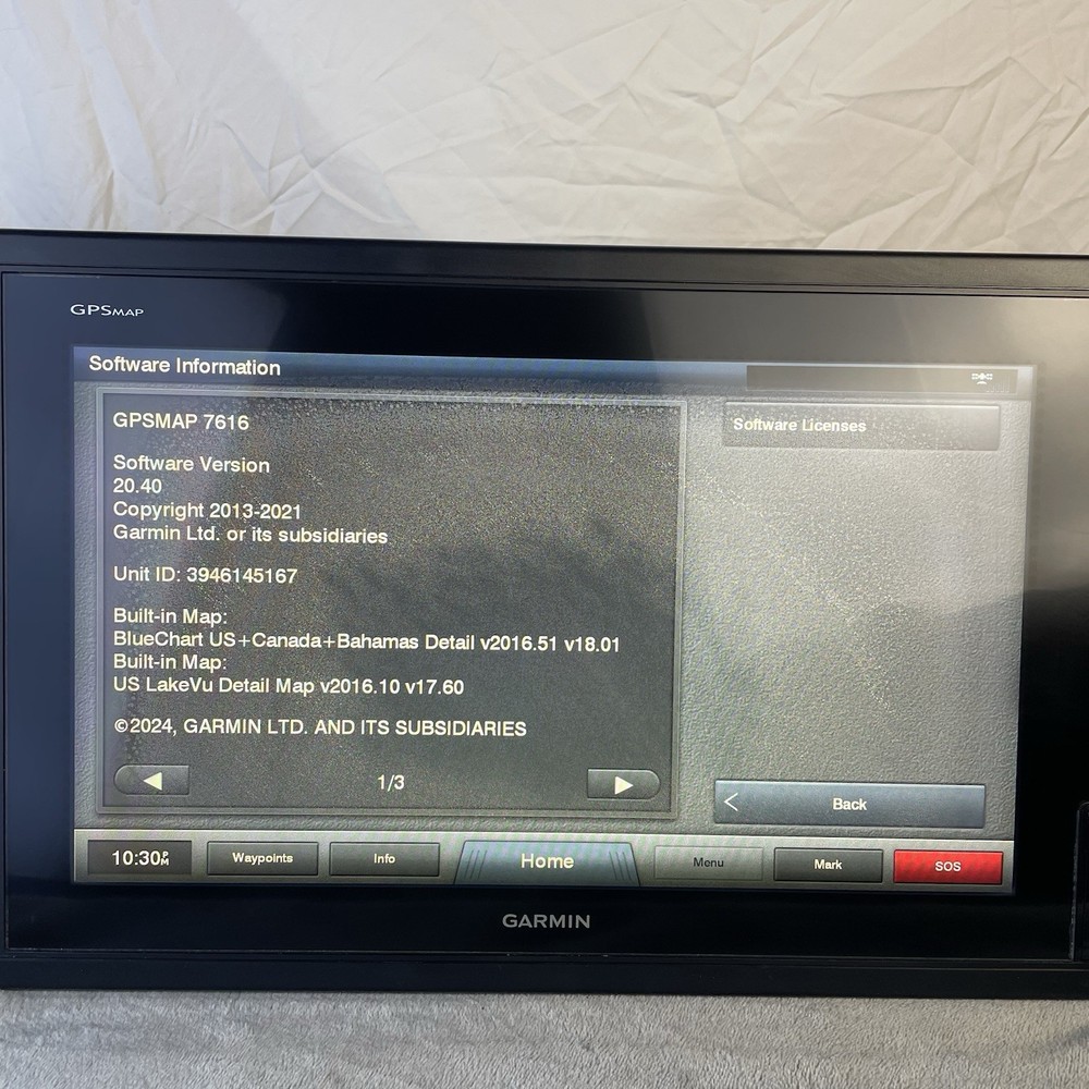 Garmin GPSMAP 7616 – 16” Touchscreen Chartplotter With Suncover
