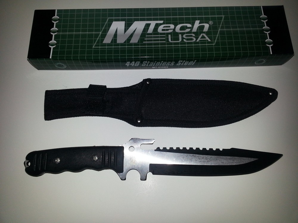 MTech Hydra Dagger / Black & Silver New