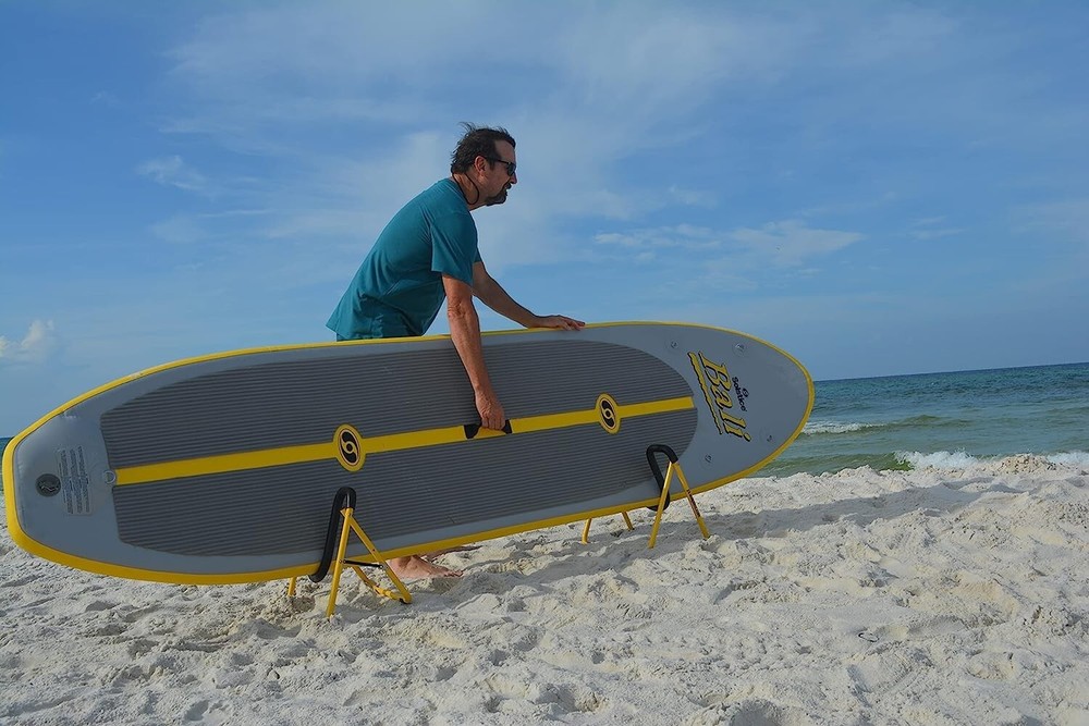 Foldable Storage Racks Display Stand for Hold/Clean SUP/Surfboard Paddle Board