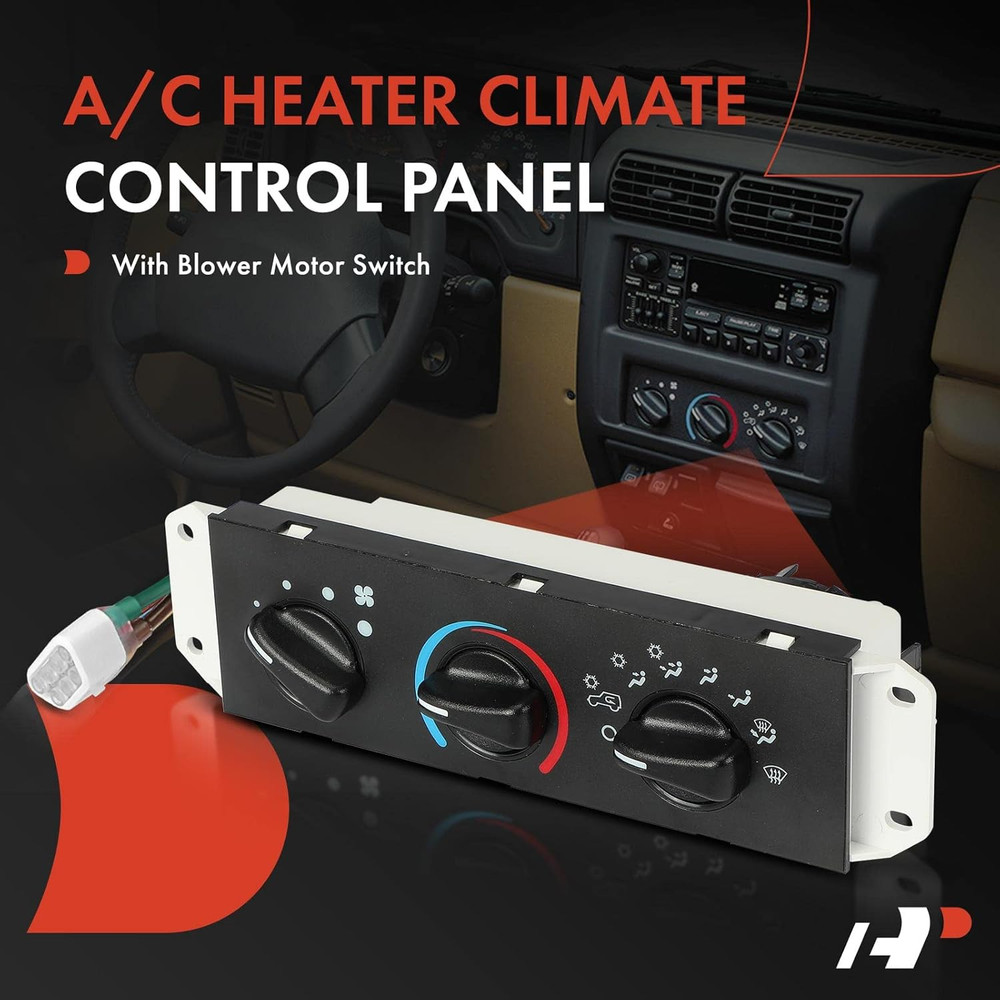 Módulo de panel de control de climatización para aire acondicionado y calefacció