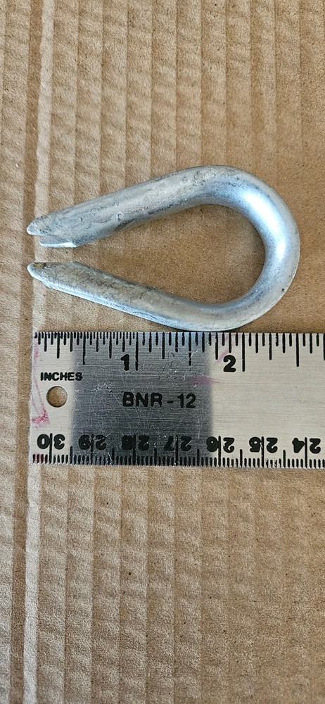 3/8 inch Wire Rope Clamp Clip and Thimble