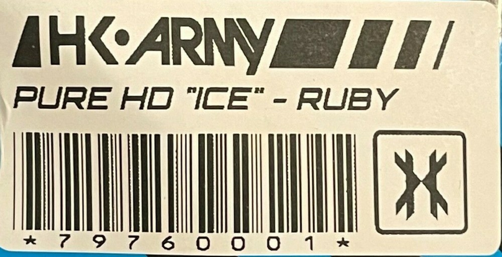 NEW HK Army KLR/SLR Thermal Mask Lens - Ruby