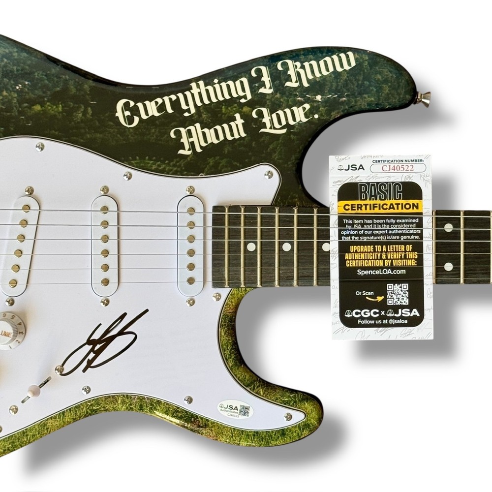 Laufey Signed Guitar Custom Graphics JSA COA Everything I Know About Love