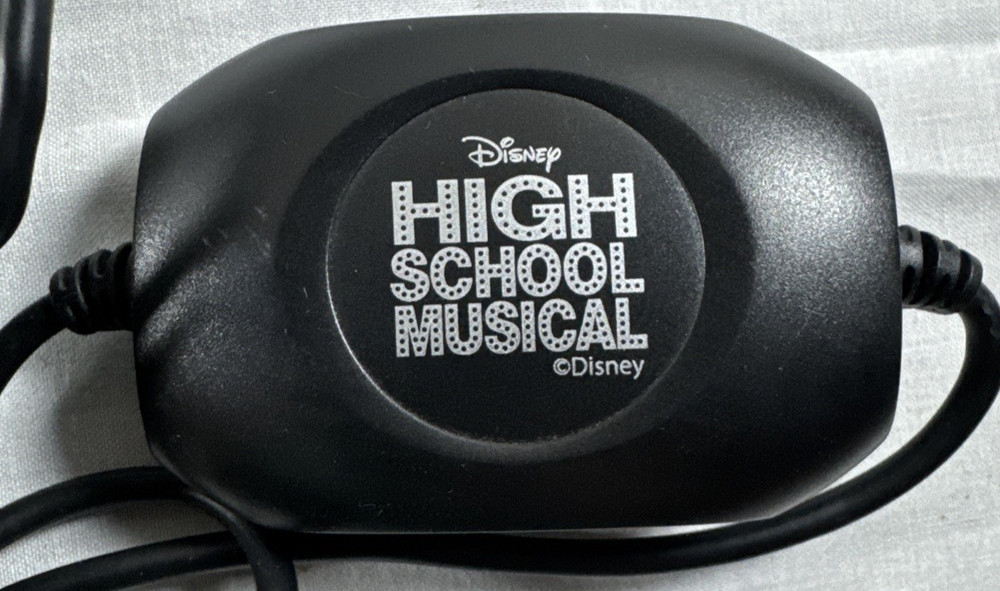 Disney High School Musical Replacement Wired Microphone Black USB