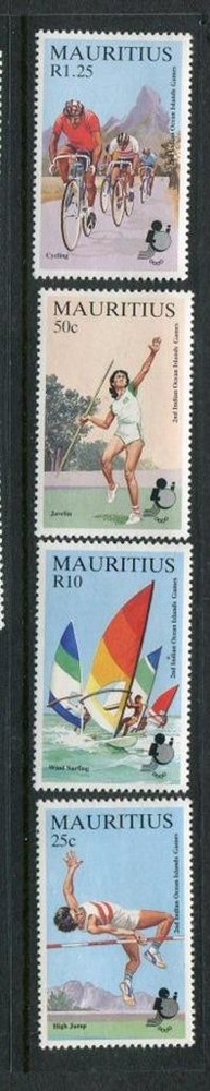 Mauritius #609-12 MNH