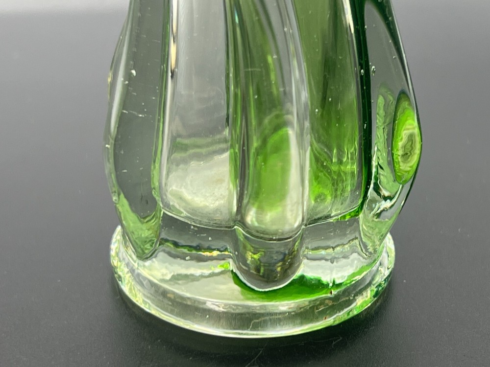 Pulled Art Glass vase Swung Glass