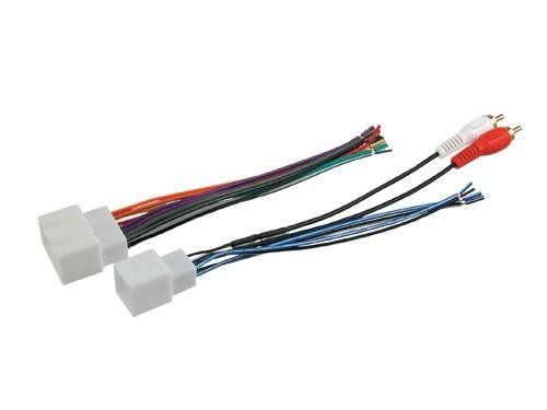 2DIN Car Stereo Dash install Kit Wire Harness for 2000-2002 Lincoln LS Series