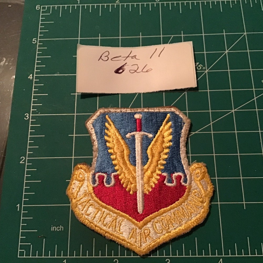 Tactical Air Command Patch, Used
