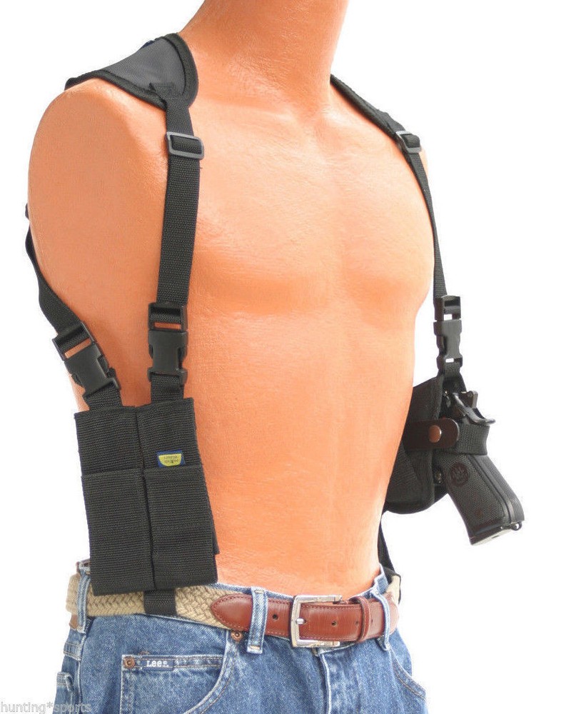 Nylon shoulder holster for Glock 43