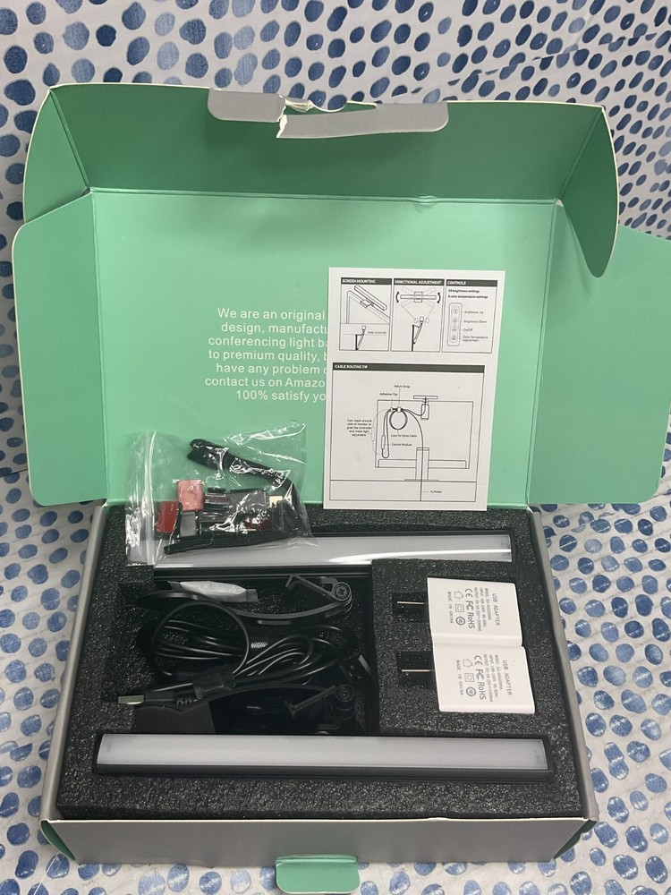 Video Conference Lighting, 2-Pack