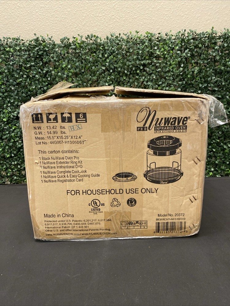 Nuwave Pro Infrared Oven with Extender Ring Kit Model No. 20372