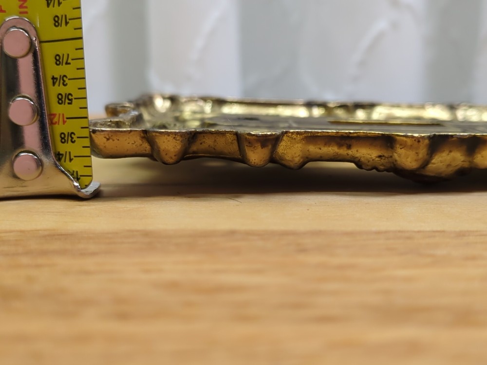 Vintage AmerTac Brass Single Light Switch Plate