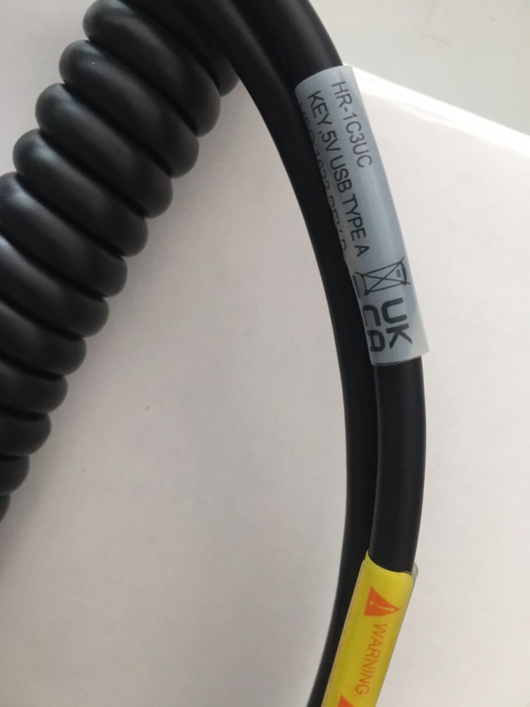 1pcs KEYENCE HR-1C3UC USB Curved Cable 3m