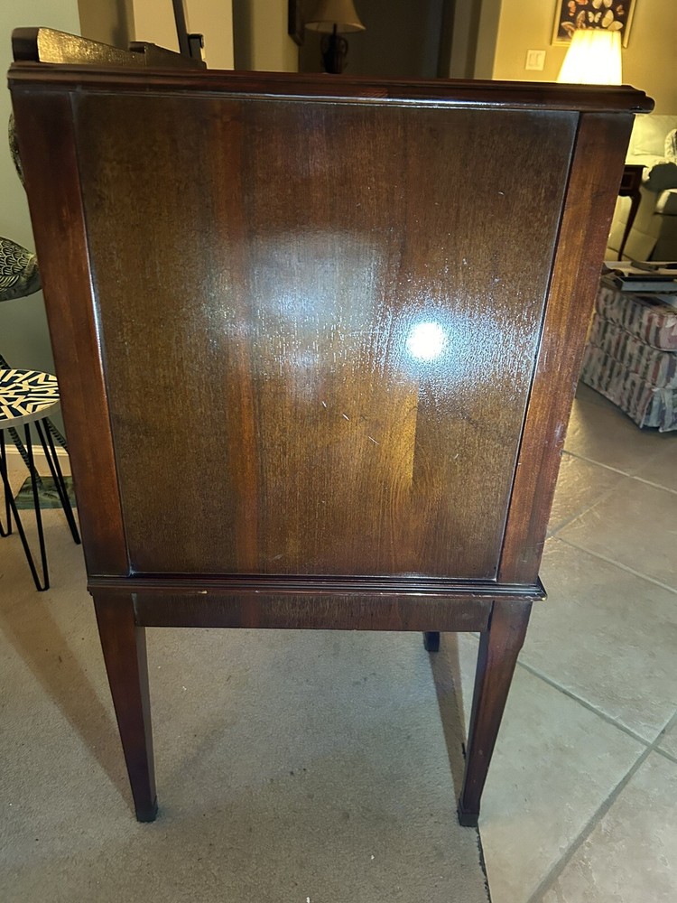 Antique Wood Buffet Sideboard