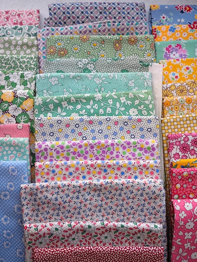 Quilting Cotton Bundle 4.5 # 30 Approximately Half Yard Cuts
