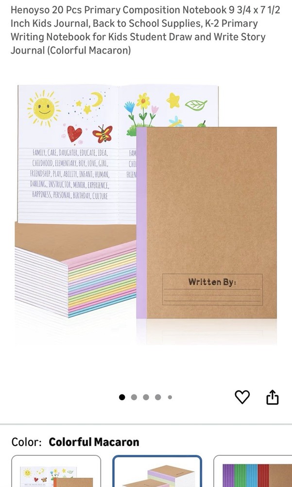 Composition Notebook For Kids