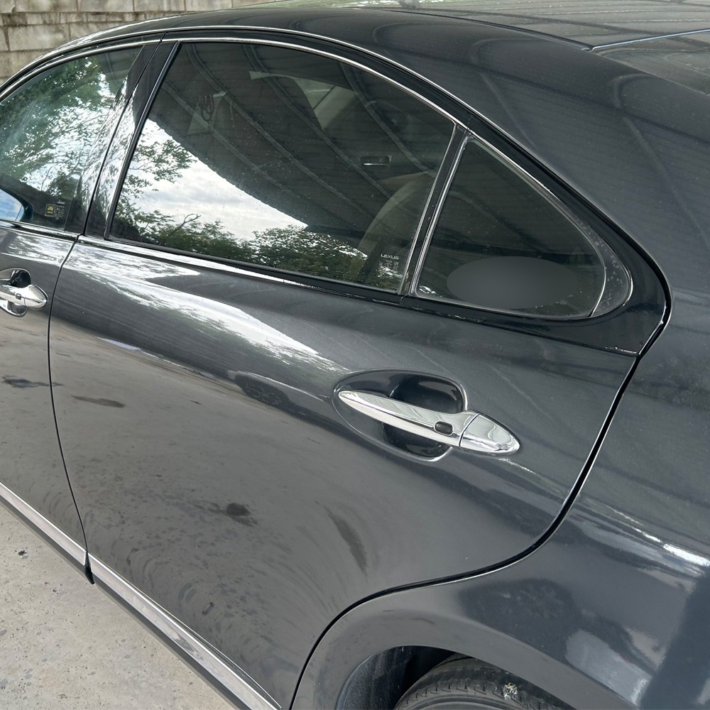Glossy Black Chrome Delete Window Trims For Lexus ES 2006-2012