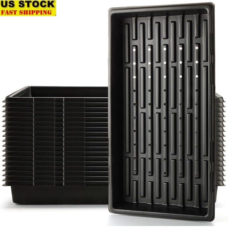 Durable Seed Trays Germination Propagation Hydroponics Multi-Season Use