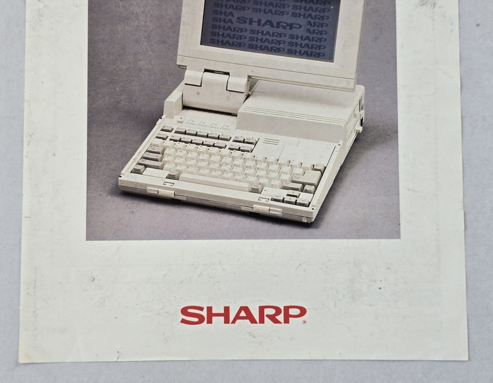 Sharp - PC-4501-3 Laptop Computer - Product Specifications Handout (1 Sheet)