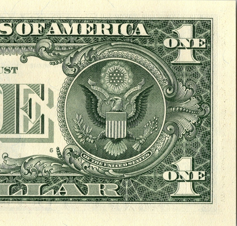 2021 D Star Note One Dollar Bill Regular Run Pack Note D08561050*