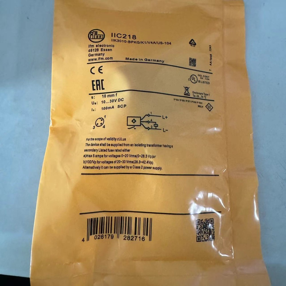 1PCS New For IFM IIC218 Proximity switch sensor