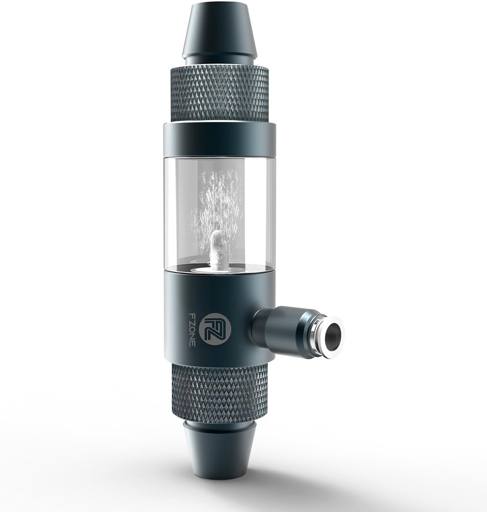 Aquarium Inline CO2 Diffuser, Fits 1/2" ID tubing
