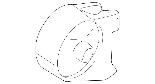 Genuine Mitsubishi Rear Bracket MR333819