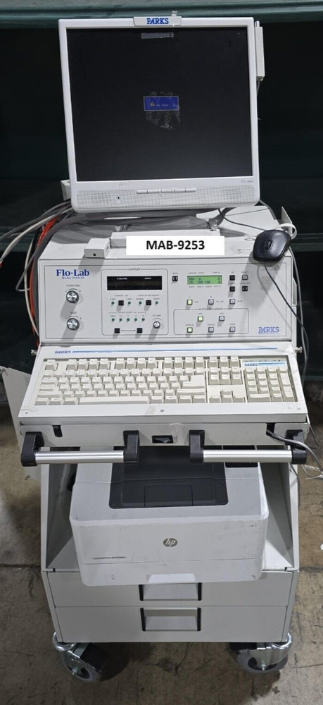 PARKS Flo-Lab (2100-SX) Vascular System Doppler Waveform Analyzer-MAB-9253