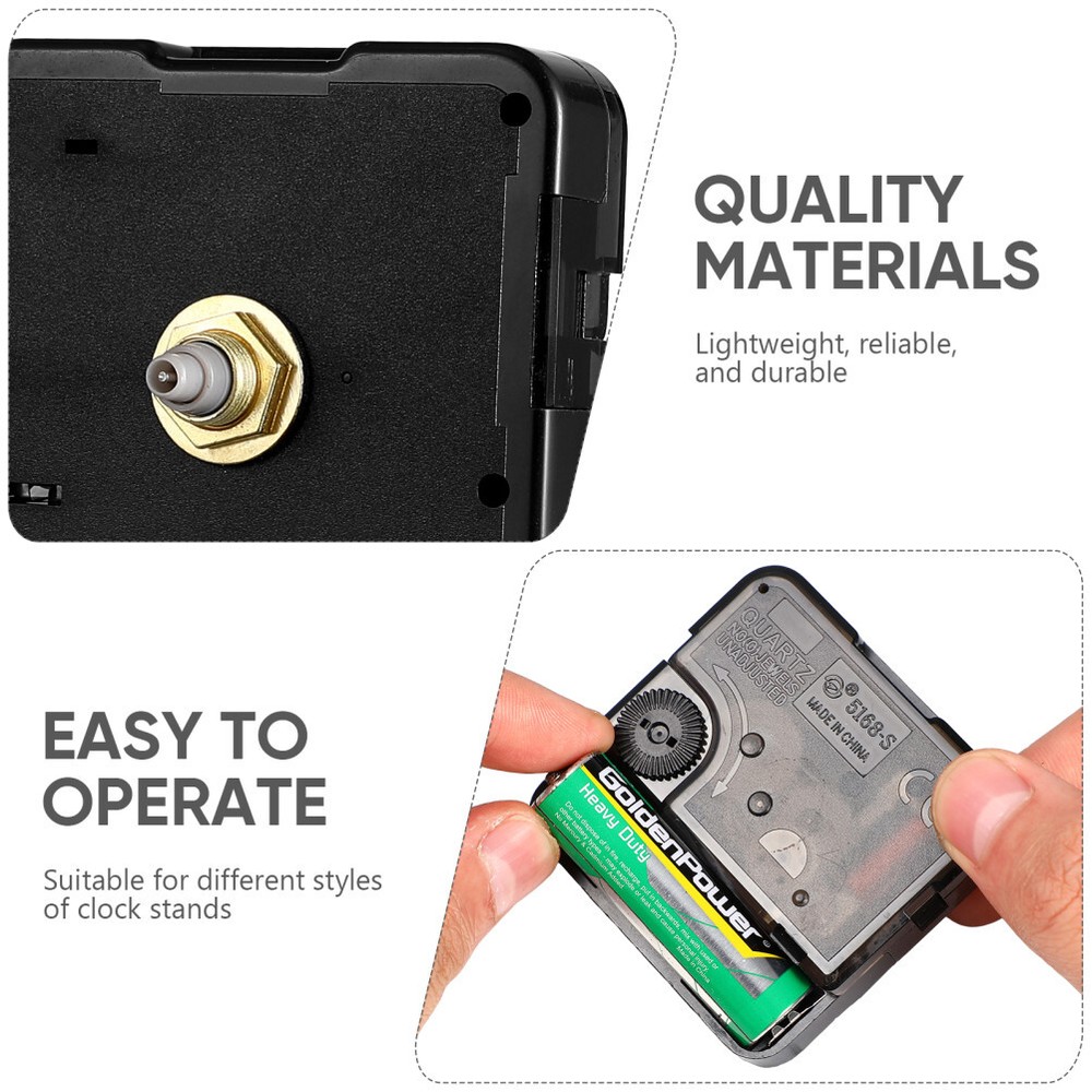 clock mechanism hands abs clock movement Common Lightweight Professional