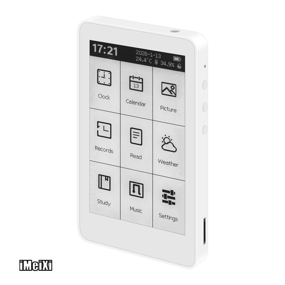 HamGeek M3 Portable E-Book Reader Touch Screen E-Paper 10-Level E-Ink Display