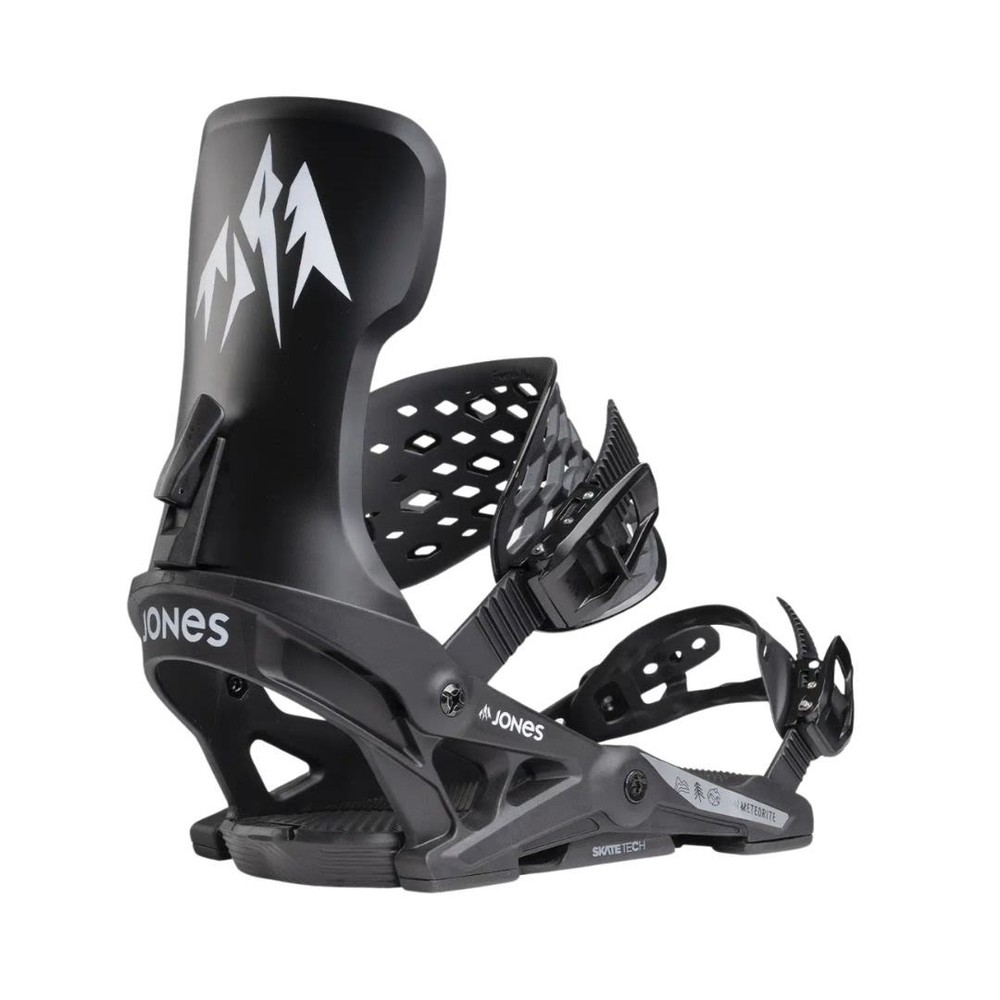 Jones Meteorite Men's Snowboard Bindings, Eclipse Black, Medium MY25