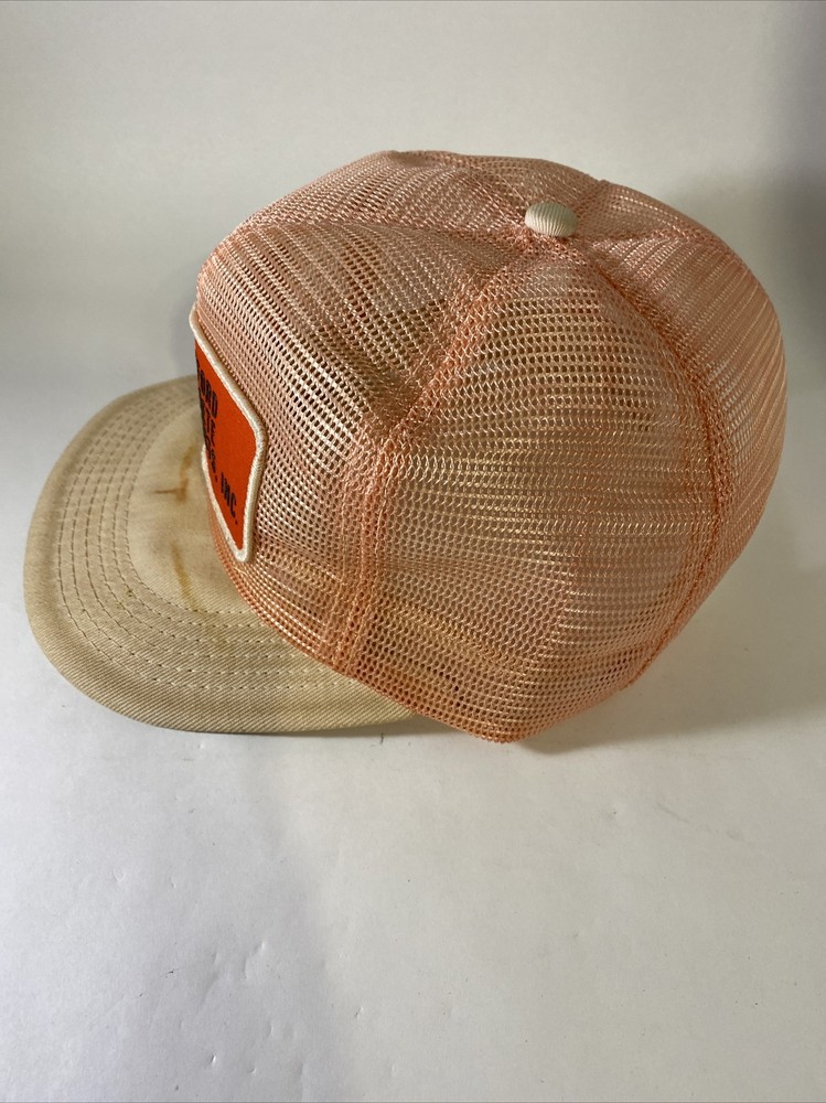 Hartford Concrete Mesh Big Patch Hat Cap Snapback Vtg