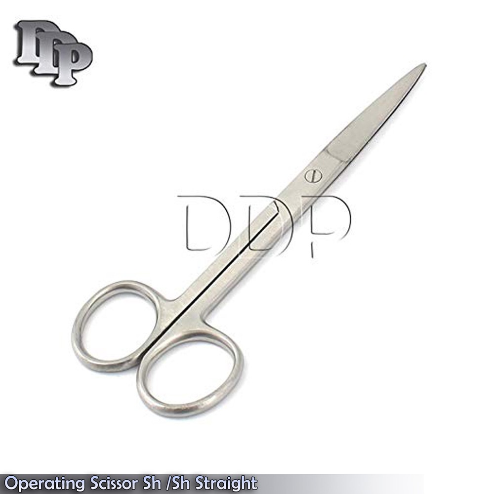 4 Operating Dissecting Scissor 5.5" Sharp Sharp Straight Surgical Instruments