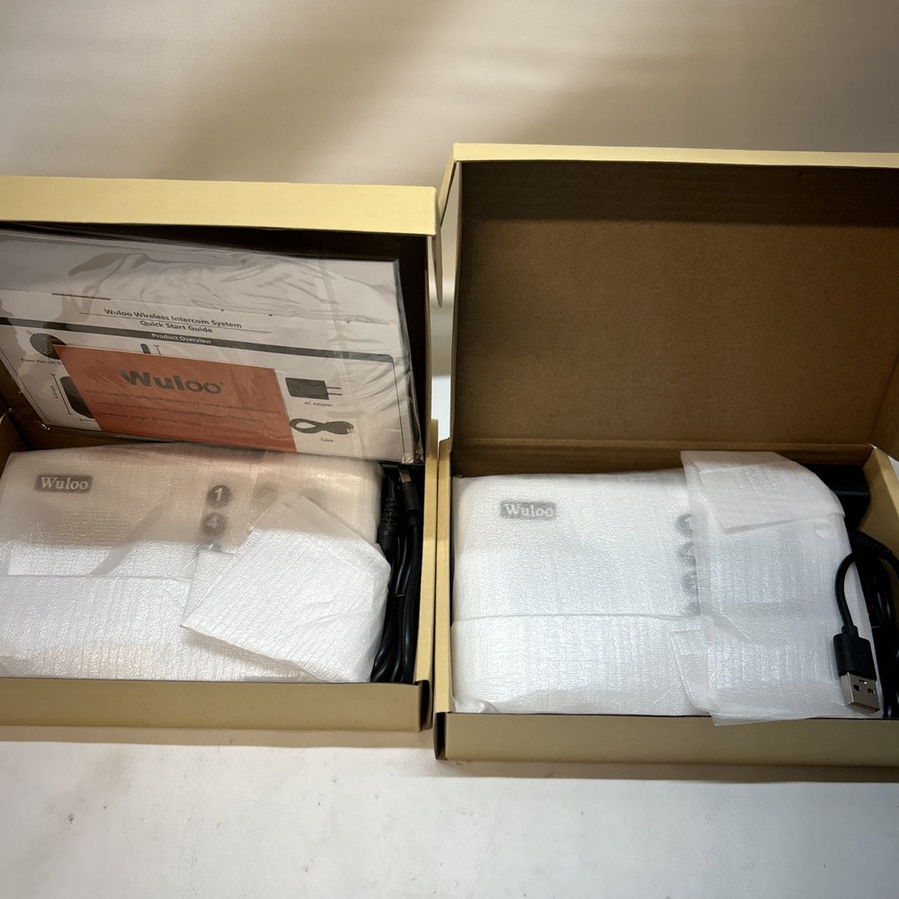 Wuloo FM Wireless Intercom System (2-pack) W666-P2