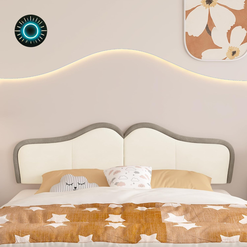 Headboards King Size headboard for Adjustable Bed Head Board Panels Upholstered