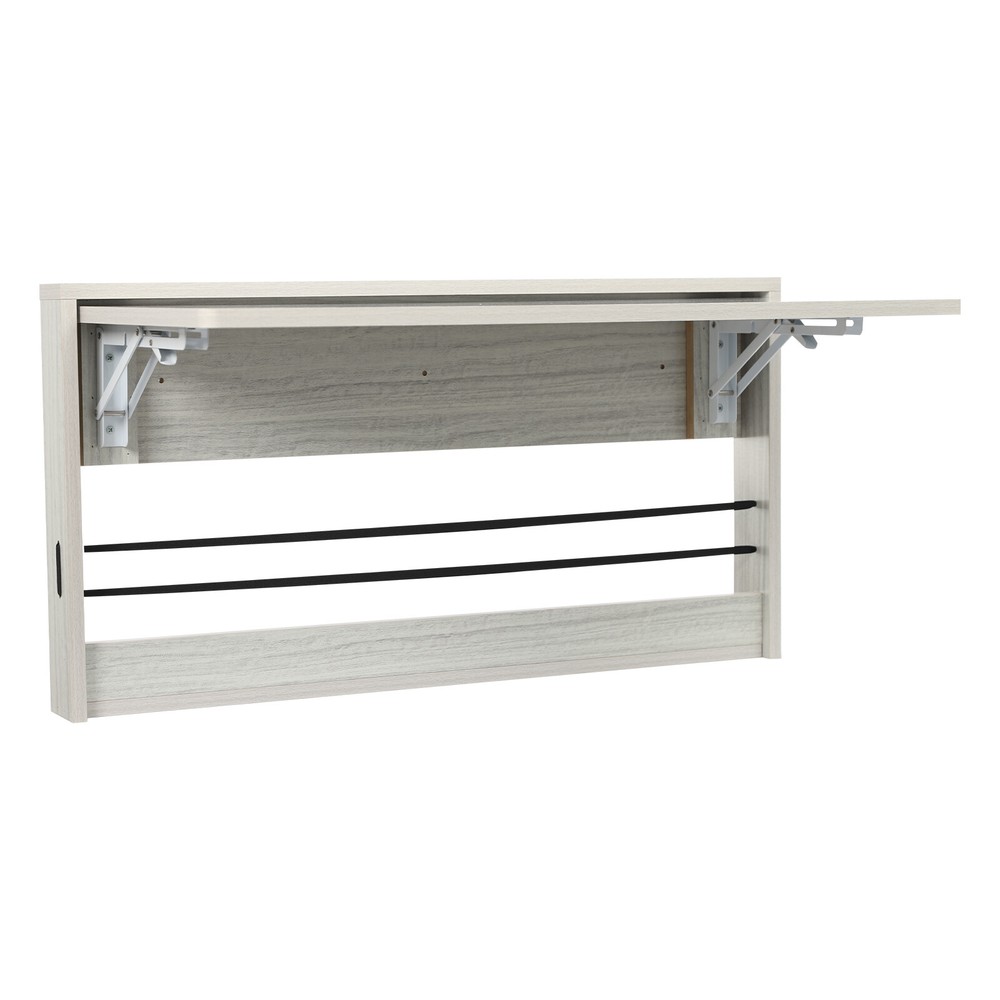 Folding Table Wall Mounted Folding Table Study Table Space Saving 31.5x16.3 in